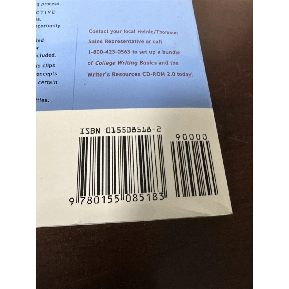 COLLEGE WRITING BASICS: A STUDENT-WRITING APPROACH By Thomas E. Tyner